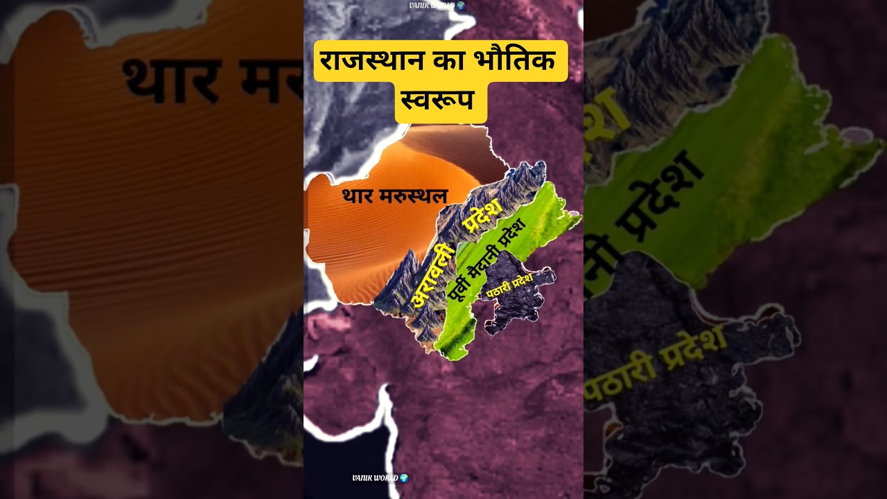Physical features of Rajasthan! Physical features of Rajasthan #india #rajasthan #shortsfeed #shorts