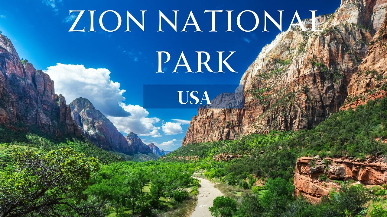 Zion National Park 🇺🇸 | Epic 4K Landscapes | Explore The World Virtually