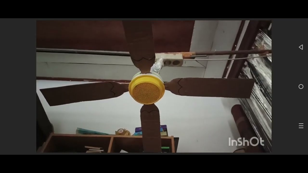 Ceiling fan falling