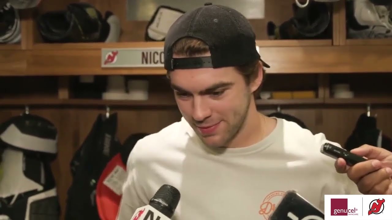Nico Hischier Exit Interview | NEW JERSEY DEVILS