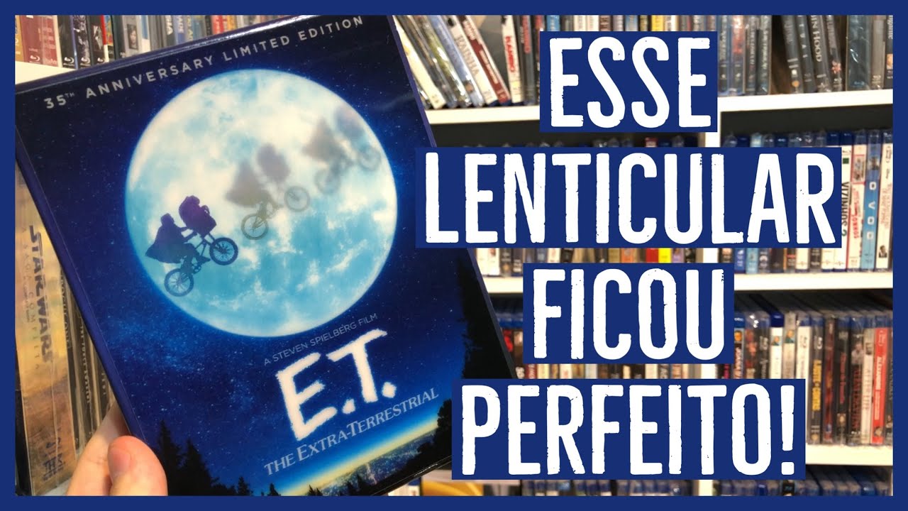 E.T. O Extraterrestre 4K UHD + Blu-ray + Trilha Sonora