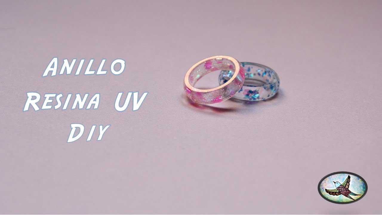 Anillo Resina UV Diy