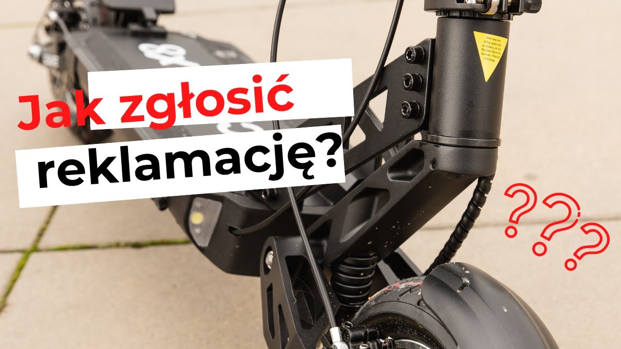 Jak zgłosić reklamację hulajnogi elektrycznej Techlife oraz Vsett | Mobi || Mobiway.pl