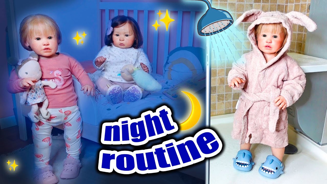 NIGHT ROUTINE REBORN in CAMERA NUOVA ✨​ con Matilde, Liesel e Baby Angus 🌙