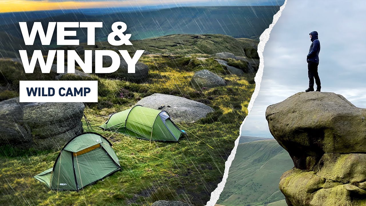 Camping amongst the Peak Districts infamous ‘Woolpacks’ | Essential Blizzard 2 Mod
