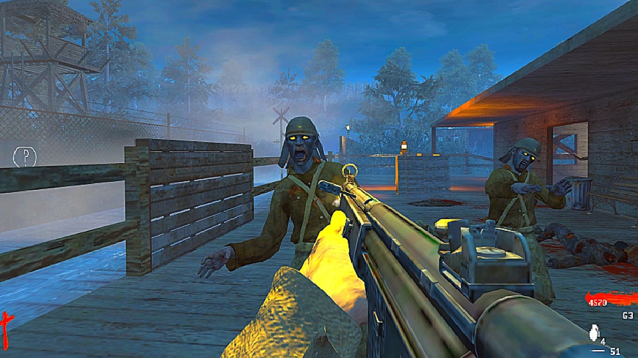 COD World at War Zombies:  Train full Gameplay (No Commentary - 4K 60FPS)