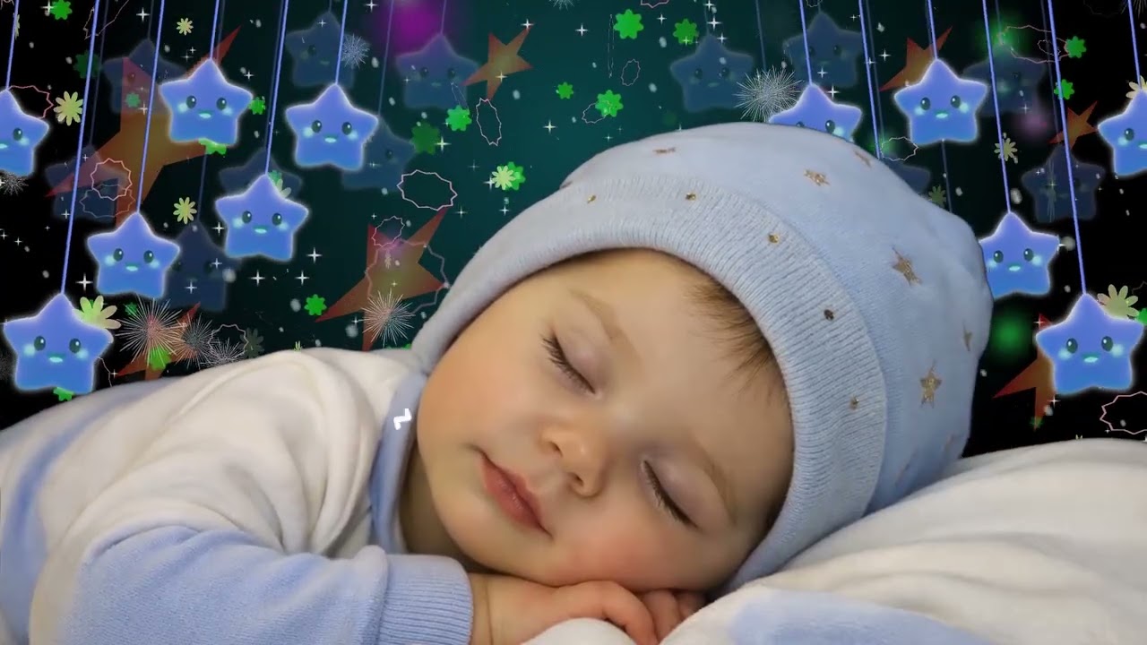 Sleep Fast Baby 🌙 Instant Calm in 2 Minutes 💤 Baby Sleep Music🎵 Mozart & Brahms Lullabies
