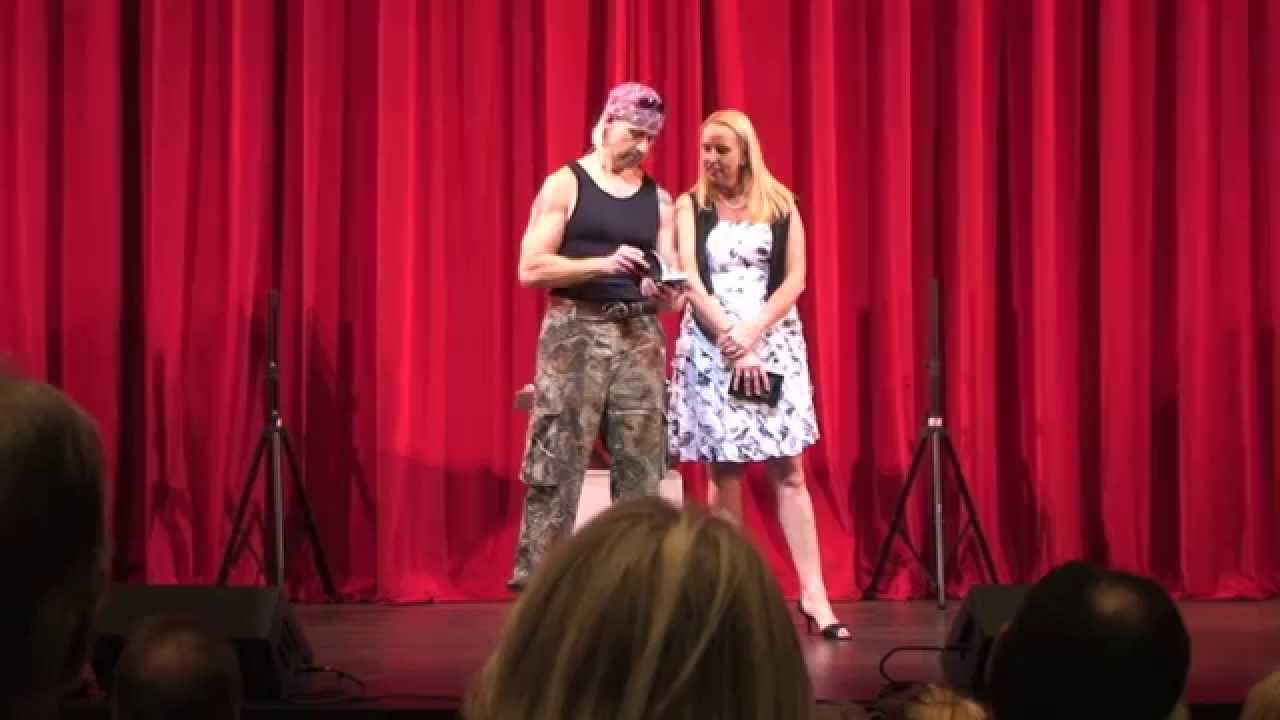 Billy Ray Magician - SHEER LUCK Comedy Book Test