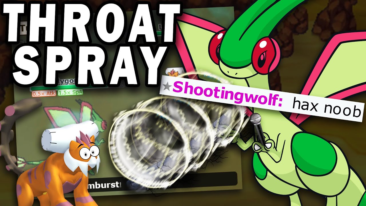 THROAT SPRAY FLYGON BURSTS IN OU (OVERPOWERED)