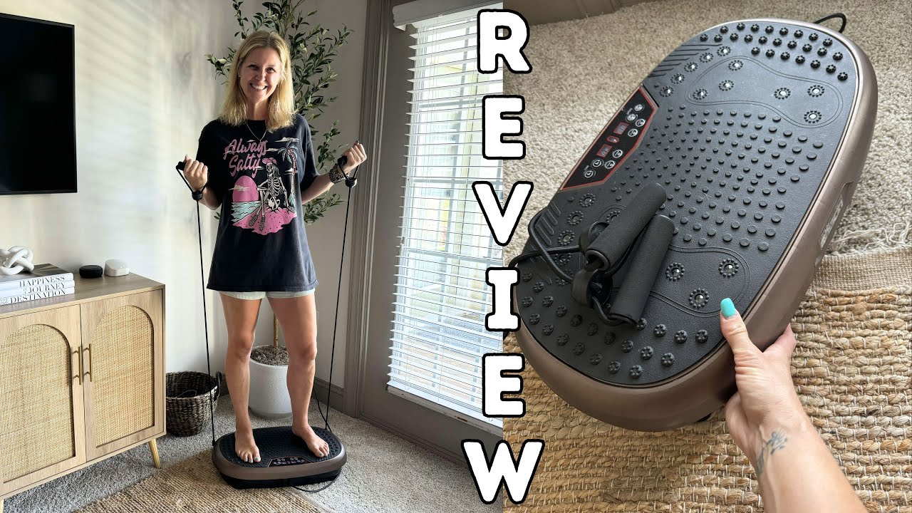 EILISON FitMax 3D XL Vibration Plate | Review + Demo