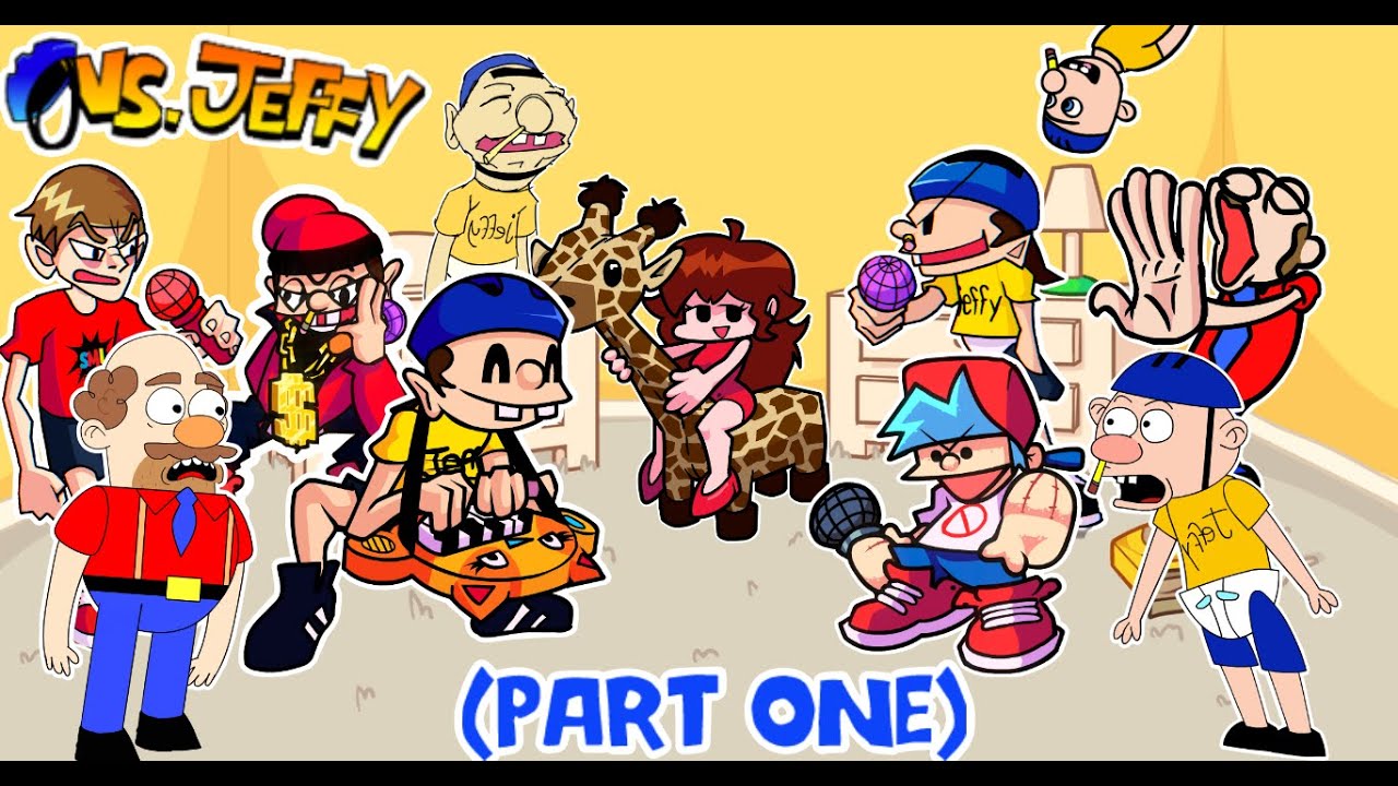 FNF Vs Jeffy V3 Part One │ Full Mod Showcase