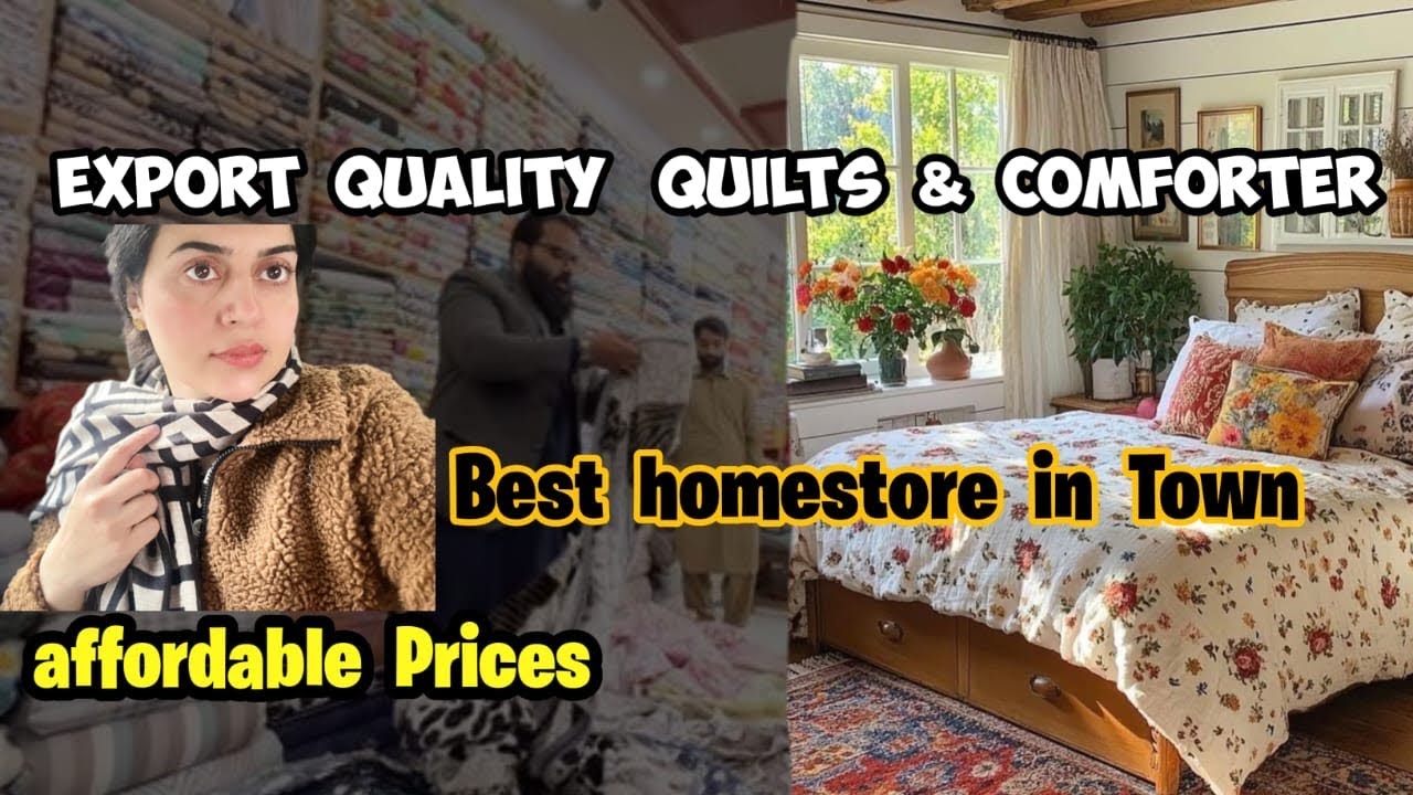 Hidden shopping spot to buy export quality bedsheets in Local Market/best Homestore in Local Market