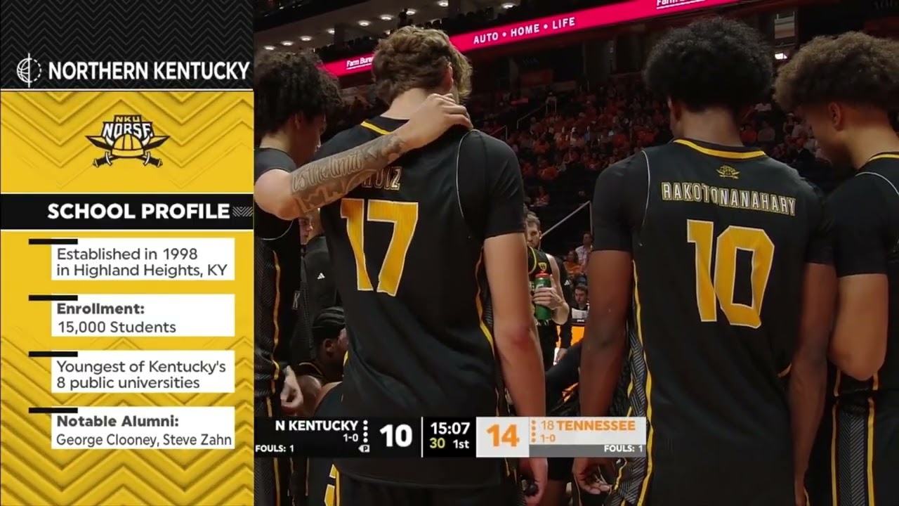 2025 Tennessee vs N Kentucky | Tennessee Vols Basketball
