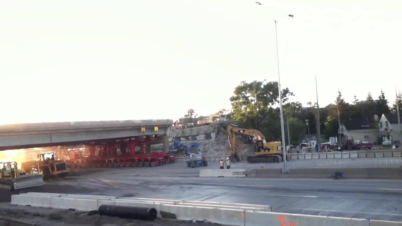 Lees Ave 417 Bridge Removal 21 June 2014