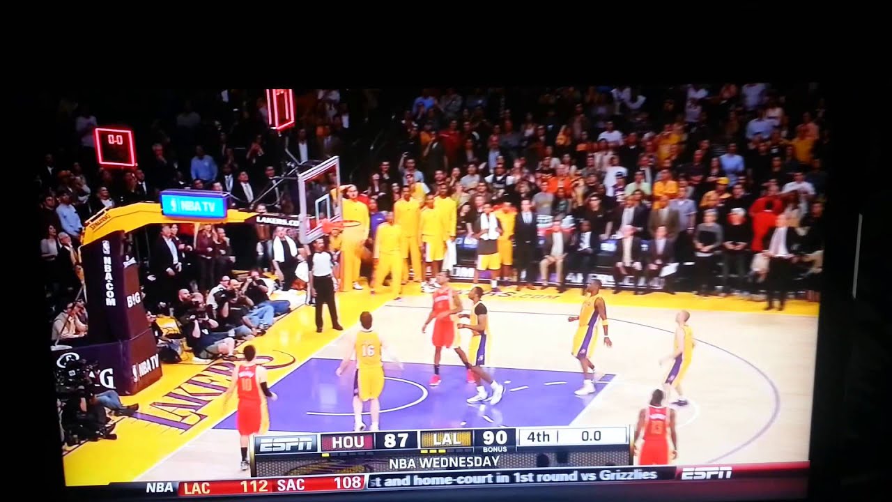 Lakers vs. Rockets Chandler Parson's buzzer beater