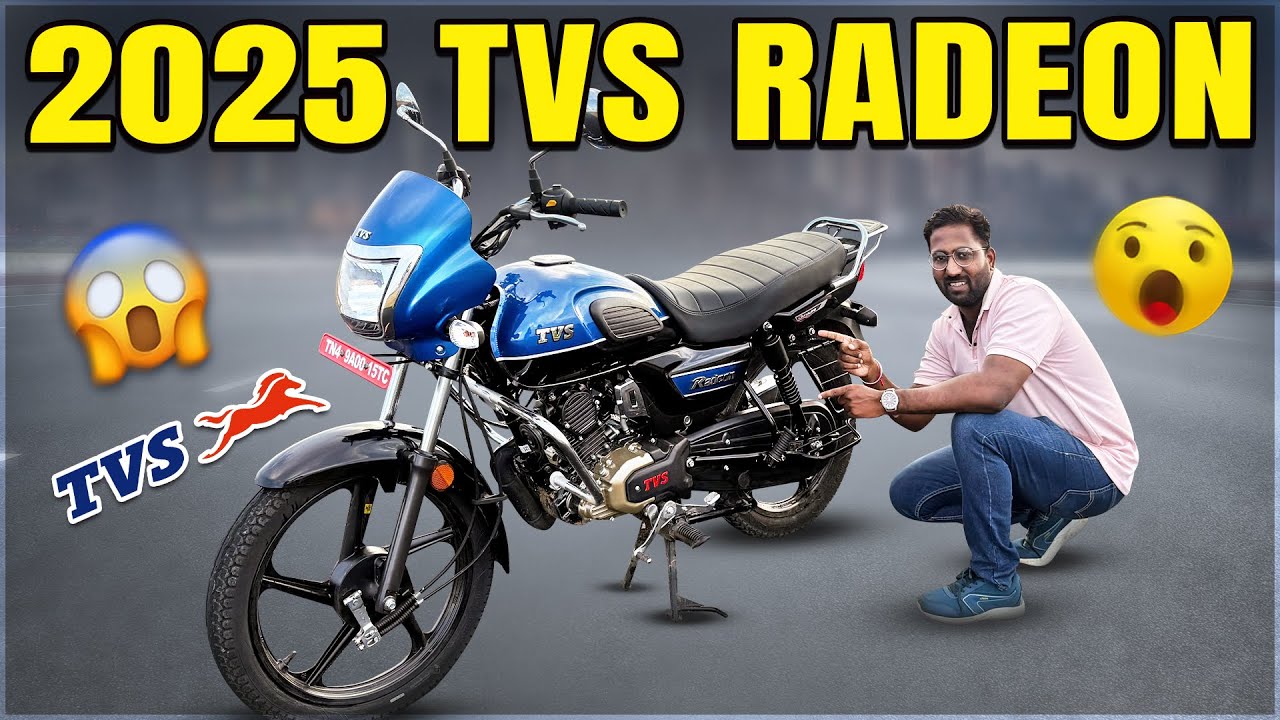 🏁 TVS Radeon Full Review 2025 | Ride Quality, Comfort & Performance Check ✅