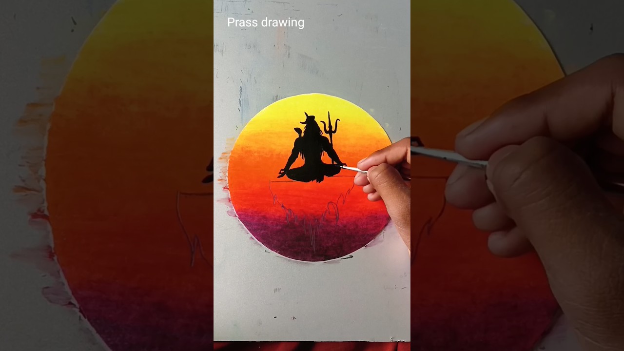 Mahashivratri special Drawing easy. 