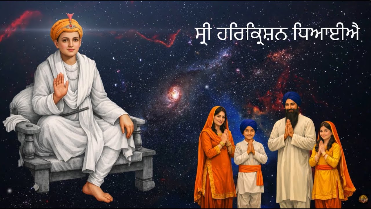 Sri Guru Harkrishan Sahib Ji Simran | Sri Harkrishan Dheyaiye | 1 Hour Jaap