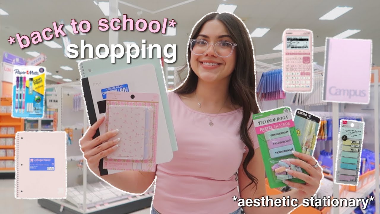 ЗАКУПКА КАНЦЕЛЯРИИ И ОДЕЖДЫ К ШКОЛЕ (влог + распаковка) 🛍️