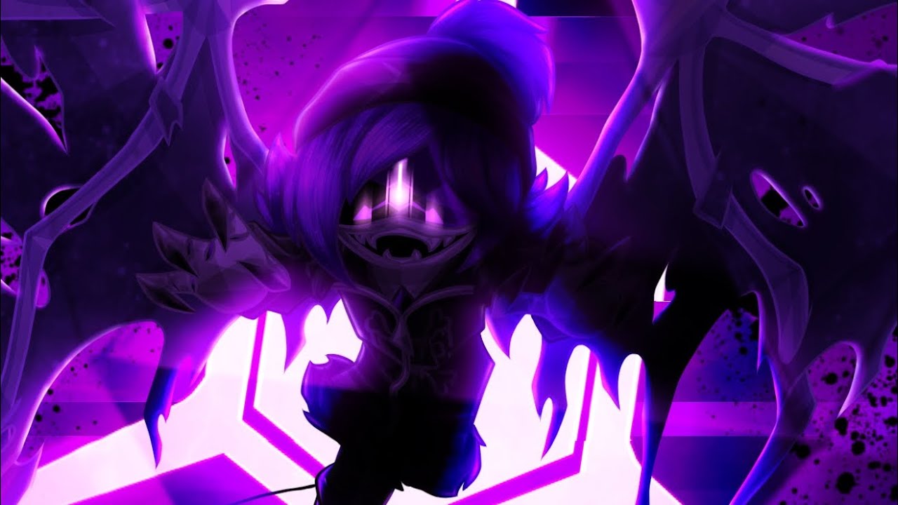 Violet Vampire (Murder Drones Solver Uzi Fanart) [SPEEDPAINT]