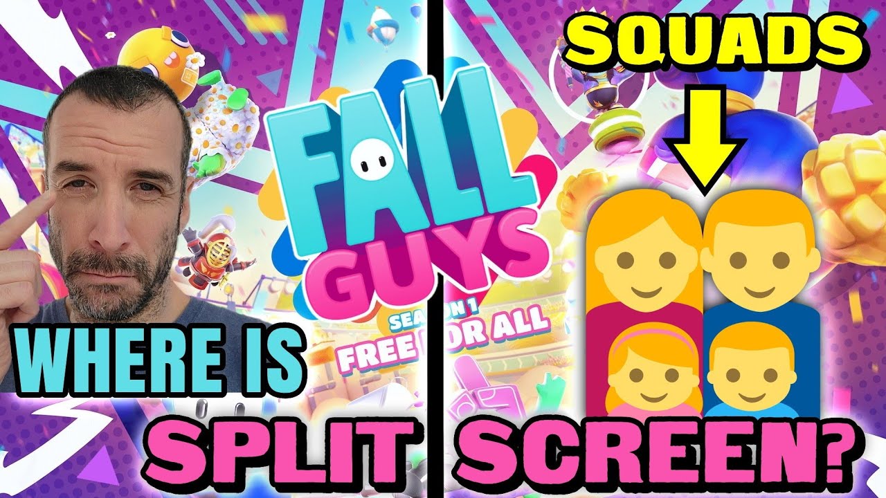 Is there Split Screen in Fall Guys Season 1? | Nintendo Switch | PlayStation | Xbox | PC