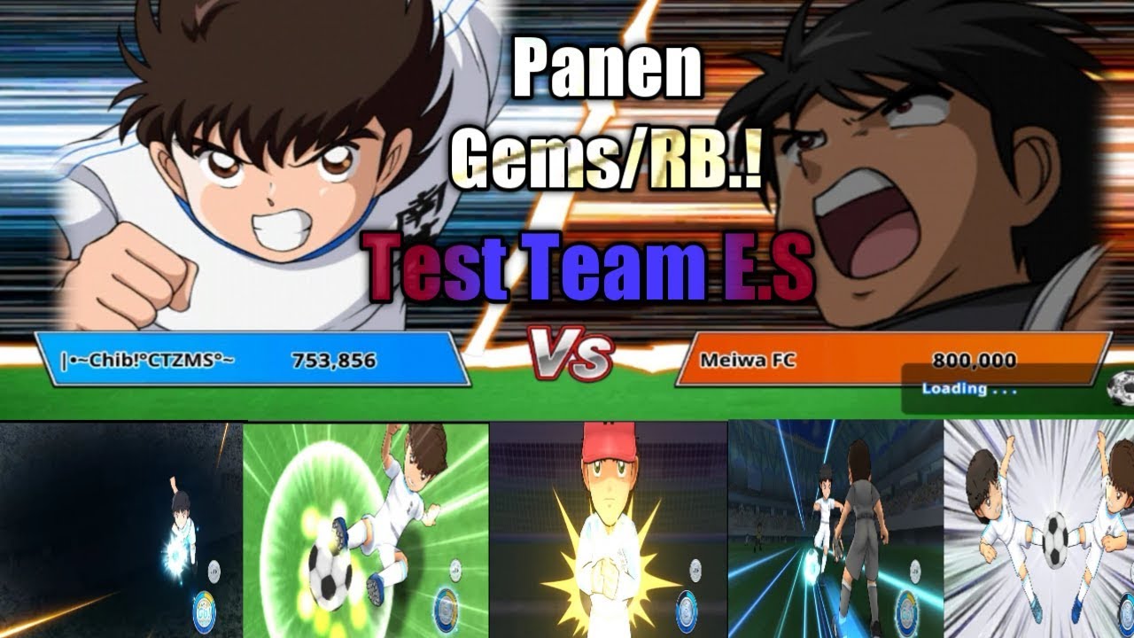 Captain Tsubasa Zero: Melawan Ultra Match Meiwa FC power 800.000.
