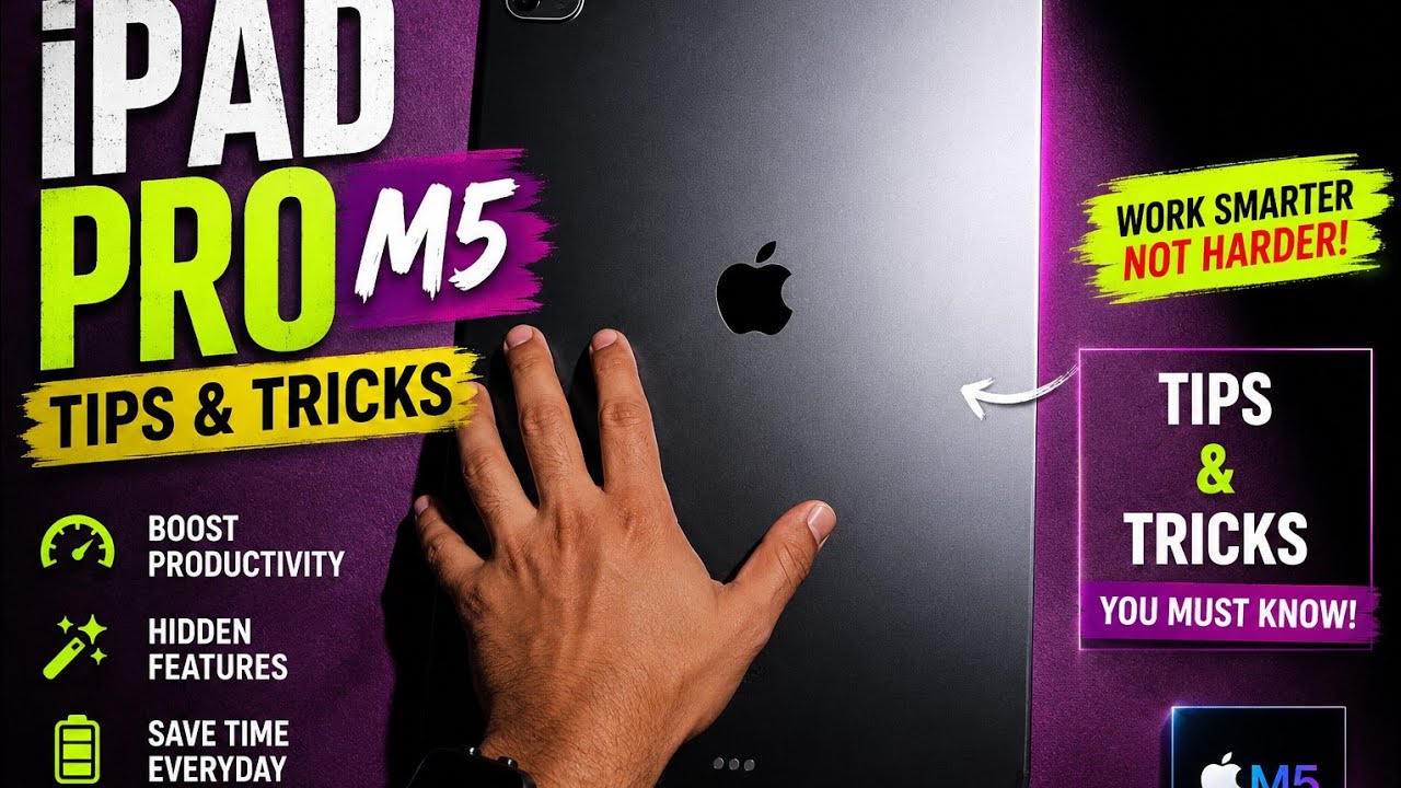 Ipad Pro M5 | Tips and Tricks
