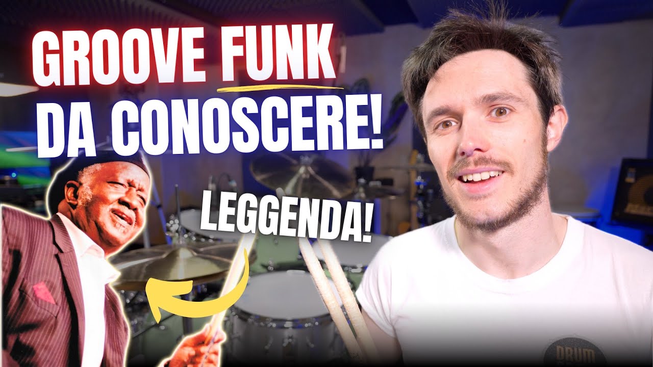 5 GROOVE FUNK di BATTERIA che DEVI conoscere!