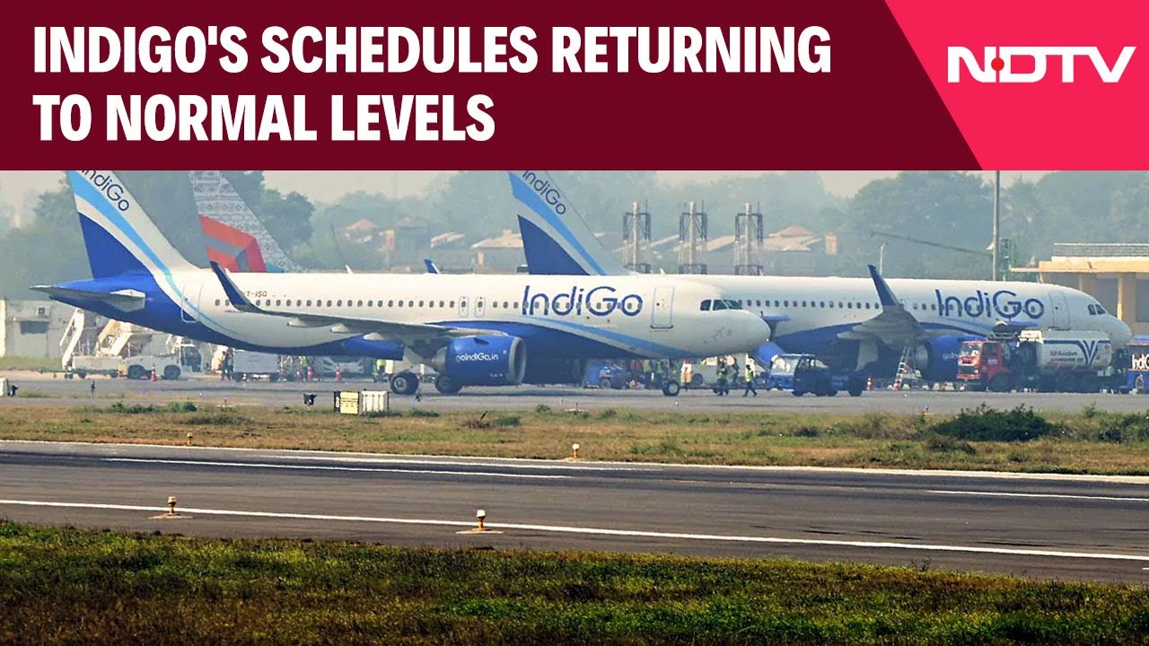 Indigo News | IndiGo's Schedules Returning To Normal Levels, On-Time Performance Rises