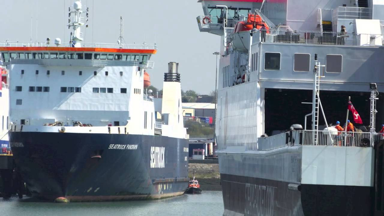 Ben-my-Chree up close at Heysham Harbour