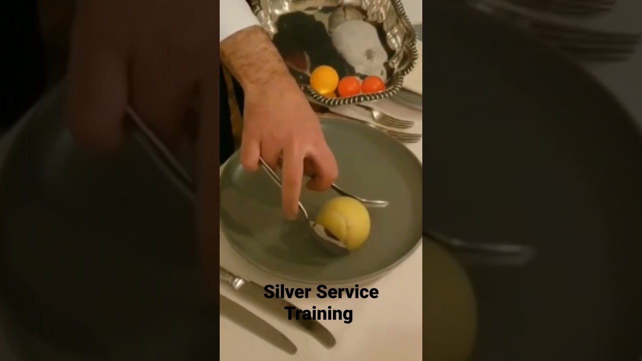 Silver Service Training. For more check out the full video