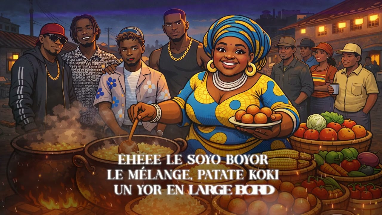 Les Boys de Medeline - Le Melange (Lyric video)