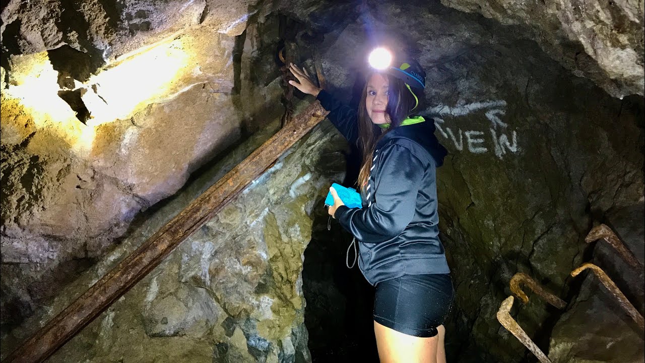 Swimming Across A River To Explore A Lost Mine