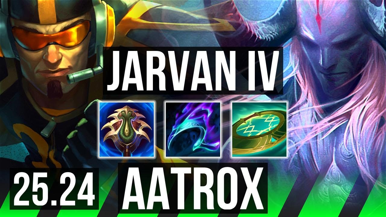 JARVAN IV vs AATROX (JGL) | Good KDA: 15/1/7 | EUW Master | 25.24