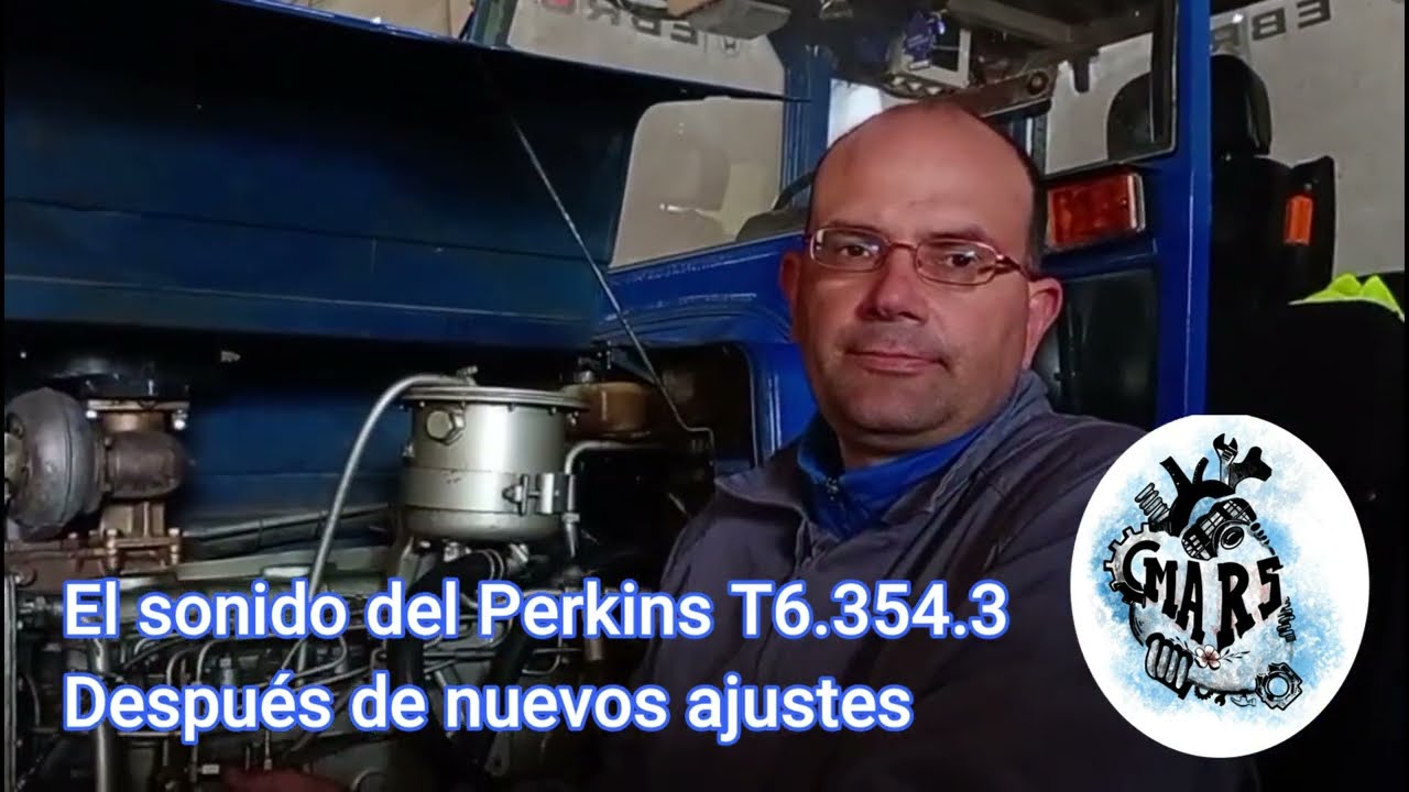 El rugido del Perkins T6.354.3 en EBRO 6125