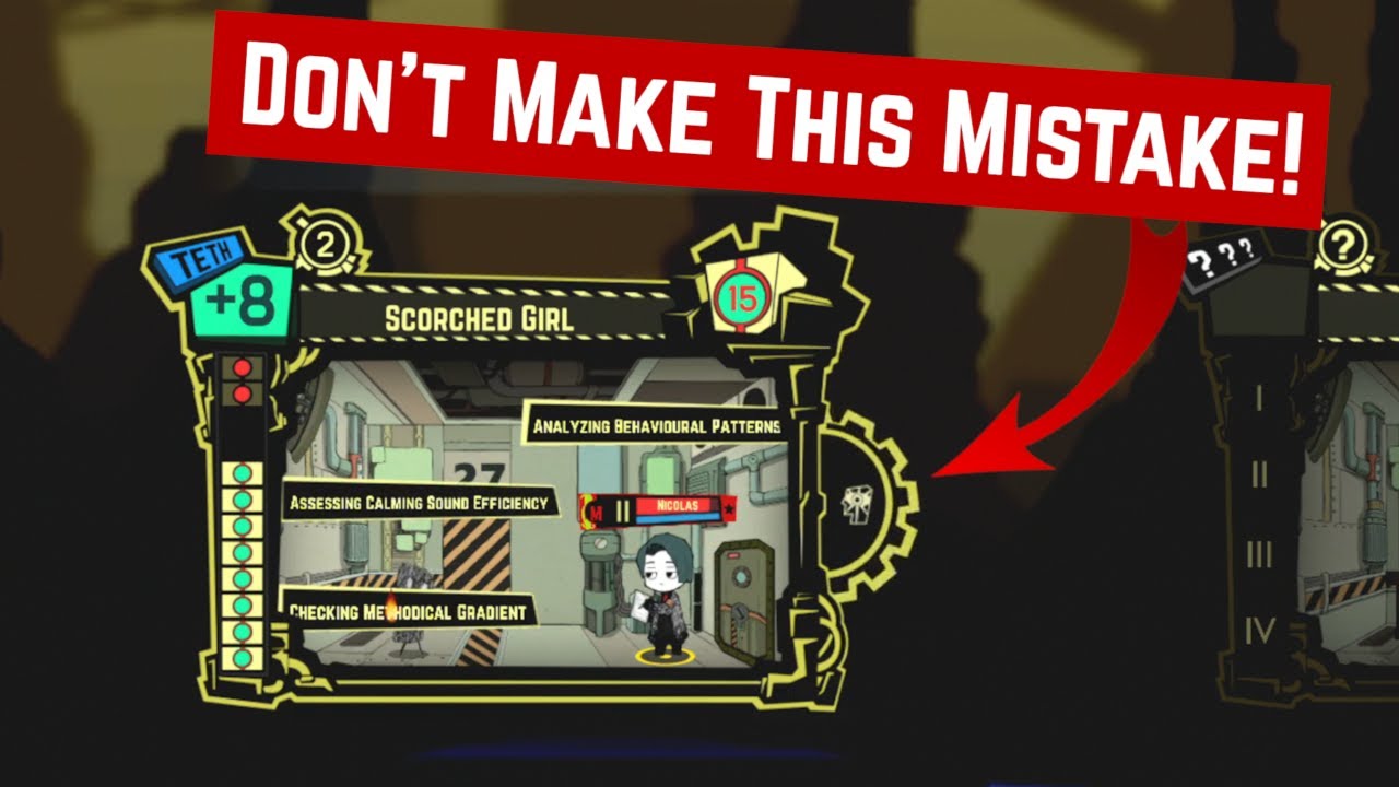 Lobotomy Corporation's weirdly complex Stats and XP Mechanics (No Spoilers*)