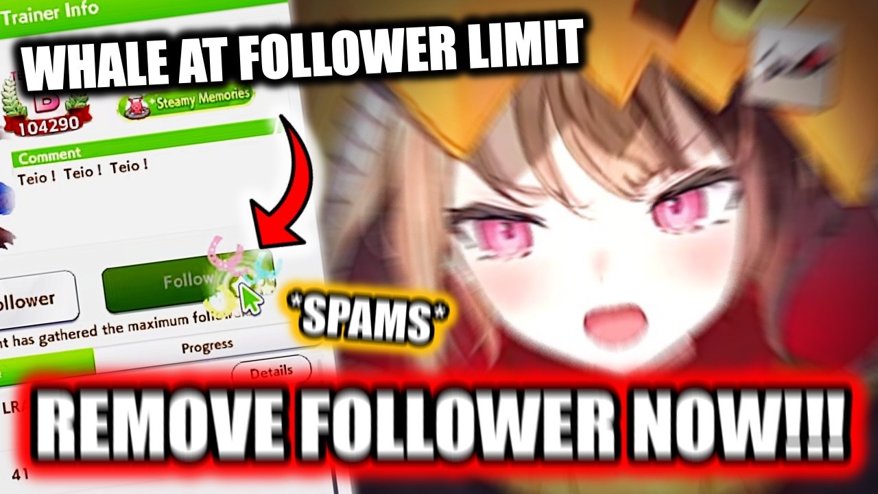 Gigi 𝒖𝒕𝒊𝒍𝒊𝒛𝒆𝒔 her streamer previlage since Day 1 of making her Umamusume account...