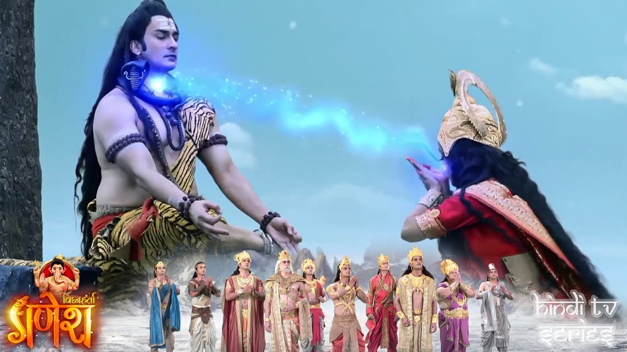 देवी मनसा ने शिवजी के कंठ की पीड़ा को शांत करने पिया हलाहल विष | विघ्नहर्ता गणेश | New Hindi Serial