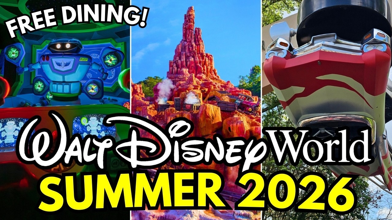 Главные анонсы Walt Disney World: лето 2026 года и многое другое!