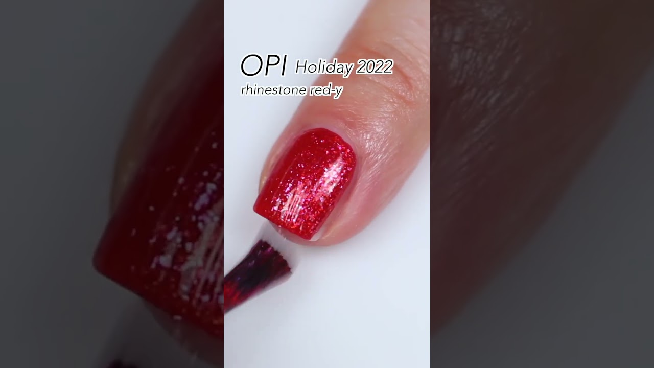 OPI Rhinestone Red-y #shorts