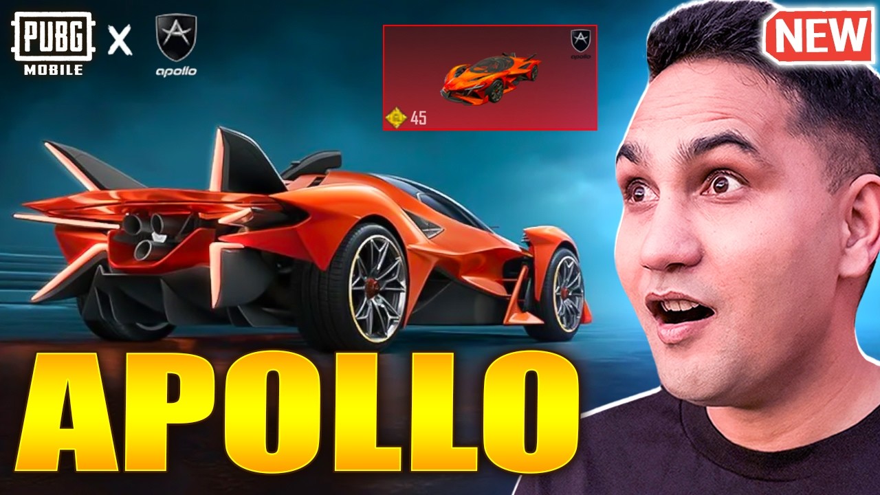 Открытие ящиков с машинами от Apollo | Новый скоростной дрифт от Apollo | Apollo в PUBG Mobile | ...