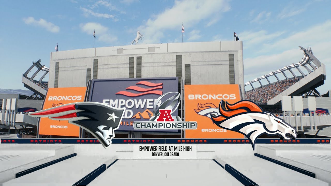 Madden 26 - (2) New England Patriots @ (1) Denver Broncos - Conference Championship