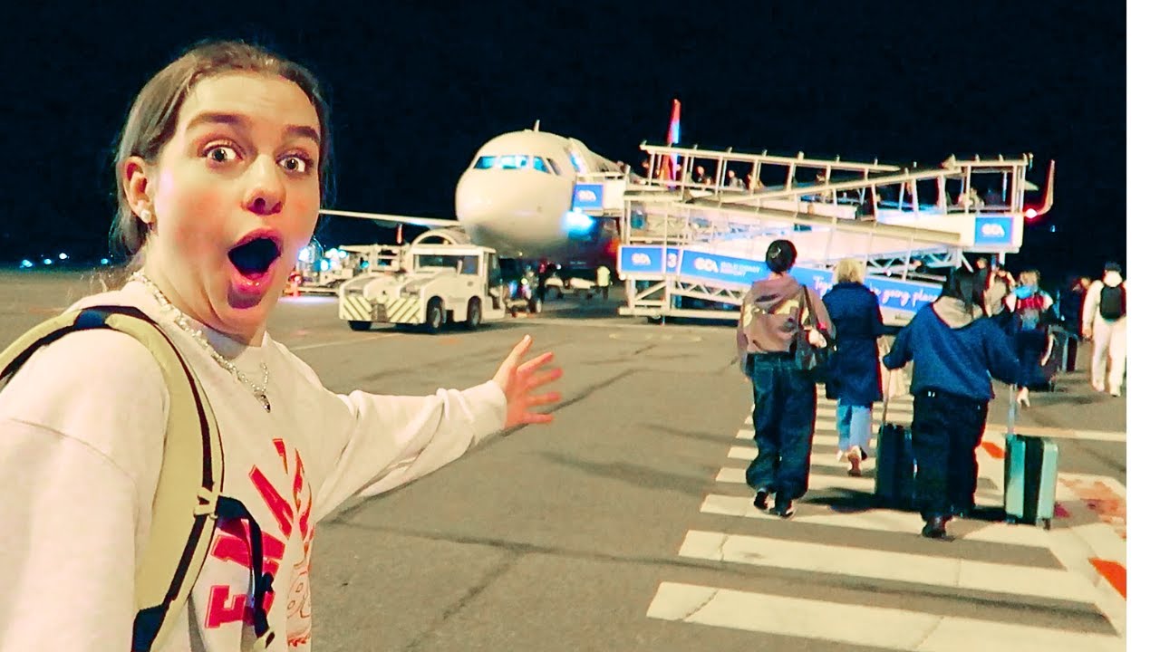 DELAYED FLIGHT MADE US SILLY....