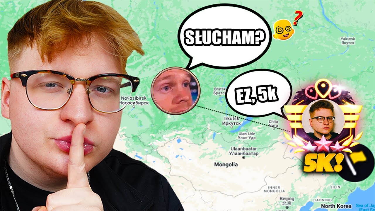 przeciwnik był w szoku, że ZNAM TĄ DROGĘ w ROSJI (GEOGUESSR)