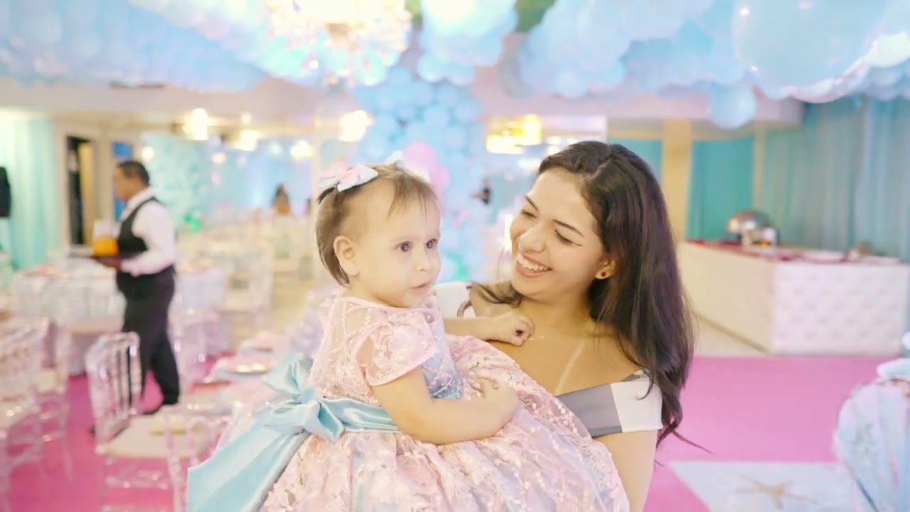 Aniversário de 1 ano da Miriam Helena | 24/08/2021 | Fundo do mar 🧜🏻‍♀️💙