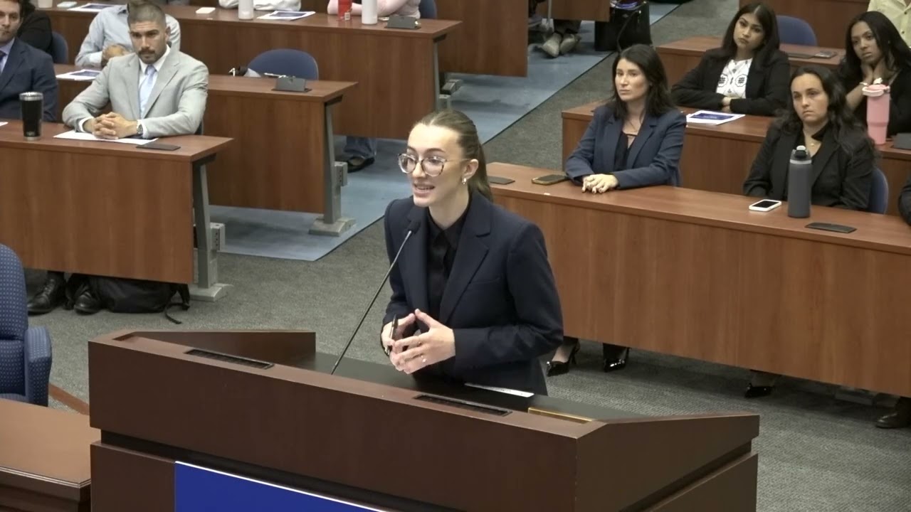 2025 - Forty-Third Annual John S. Bainbridge Moot Court Competition - Final