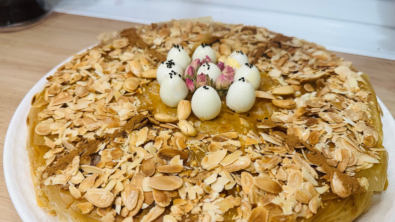 🥧 “أروع بسطيلة بالدجاج عملتها بحياتي! مقرمشة ولذيذة بزاف 😍🇲🇦”