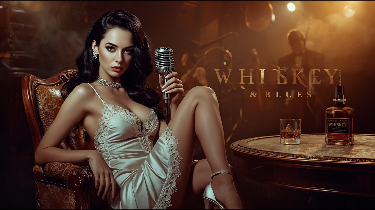 Smoke and Whiskey Love 💙 Classic Soul Blues Ballad in a 1950s Style