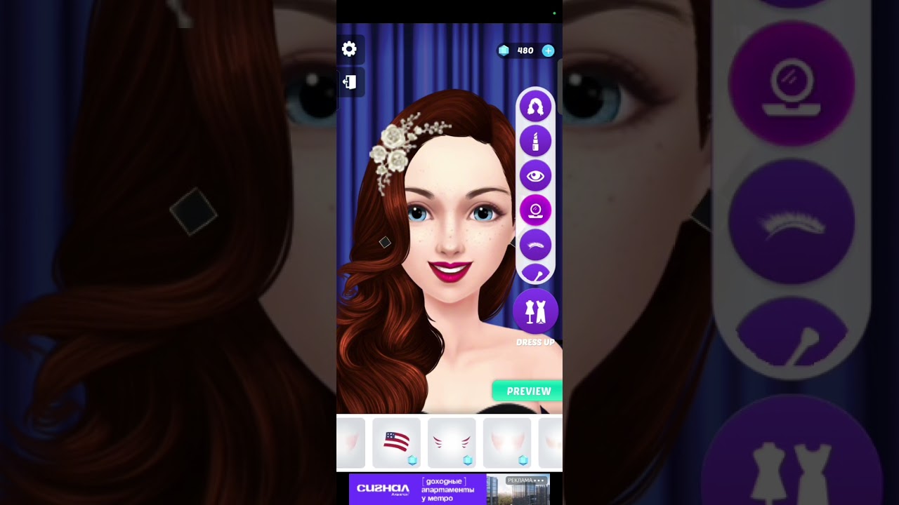 cartoon makeup