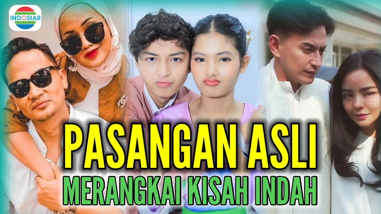 Pasangan asli pemain sinetron Merangkai Kisah Indah Indosiar